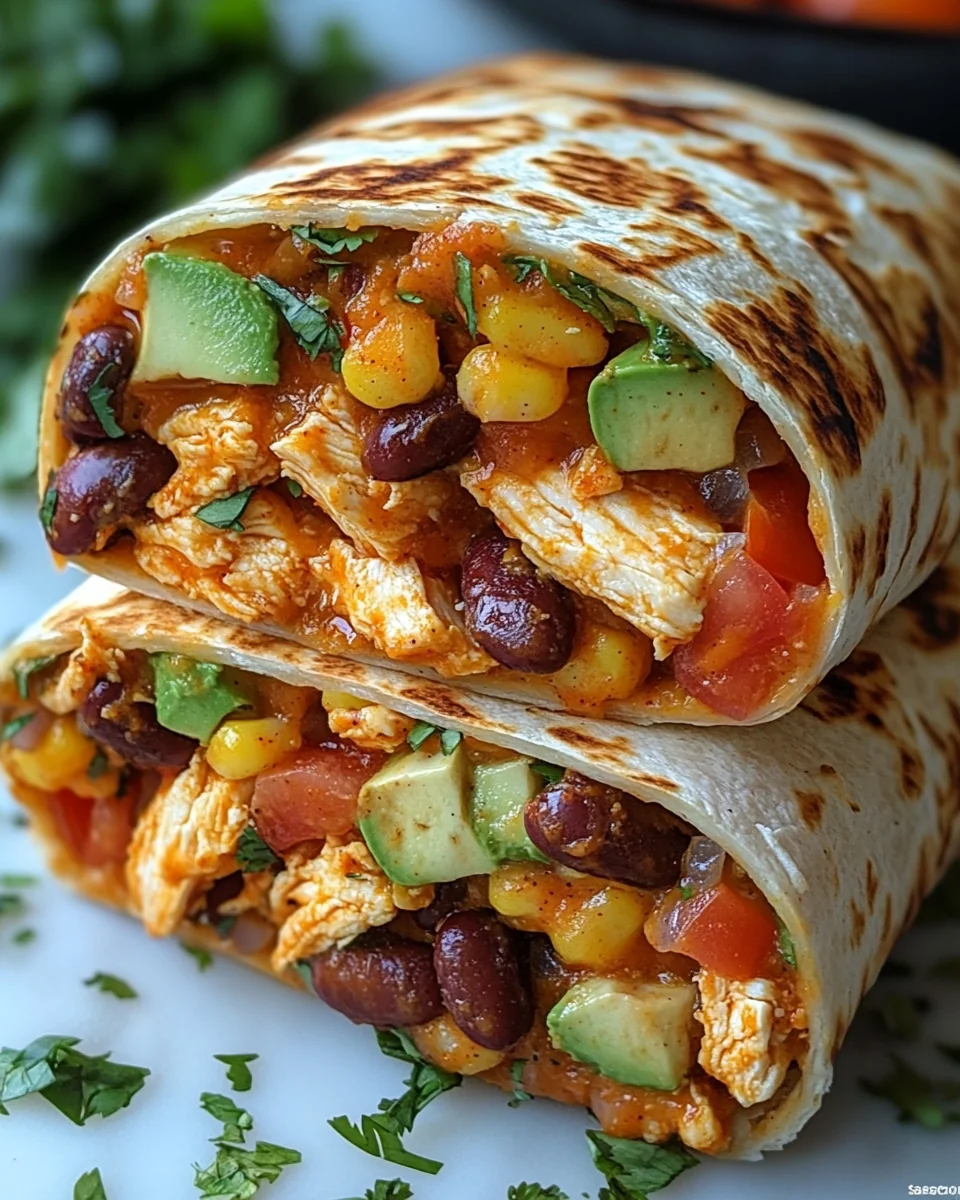 Crispy Southwestern Chicken Wrap For A Quick And Easy Meal - additional image
