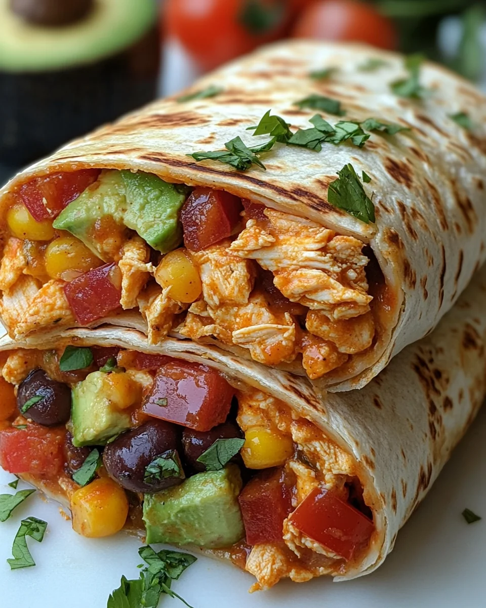 Crispy Southwestern Chicken Wrap For A Quick And Easy Meal - additional image
