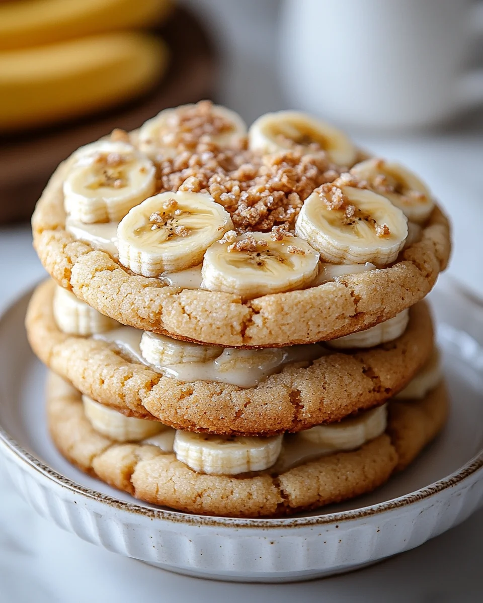 Delicious Homemade Banana Pudding Cookies - additional image