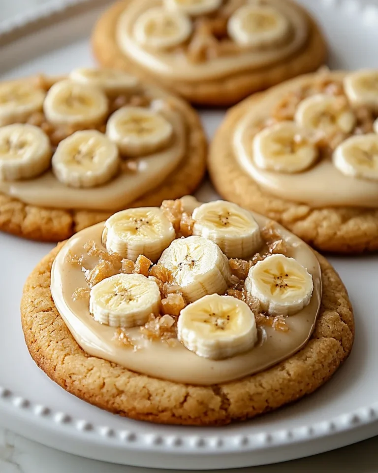 Delicious Homemade Banana Pudding Cookies