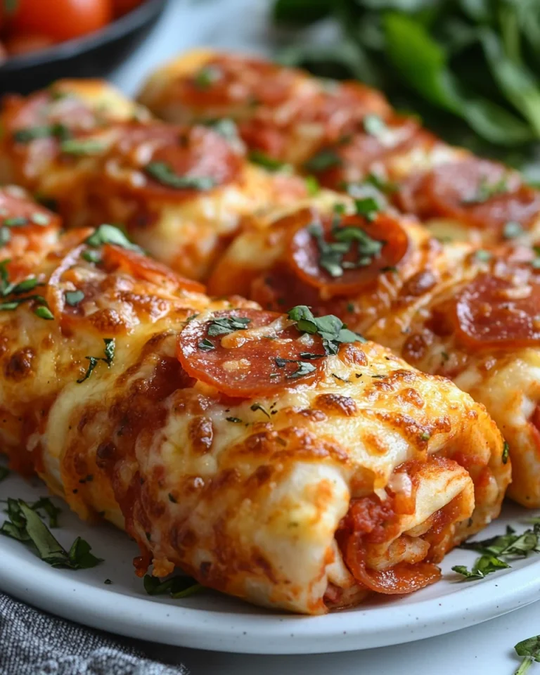 Simple Air Fryer Pizza Roll-Ups