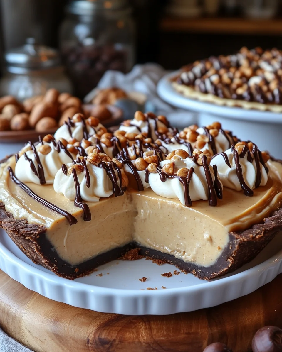 Simple No-Bake Peanut Butter Pie - additional image
