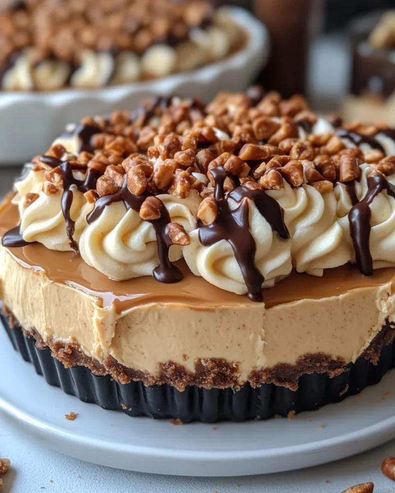 Simple No-Bake Peanut Butter Pie