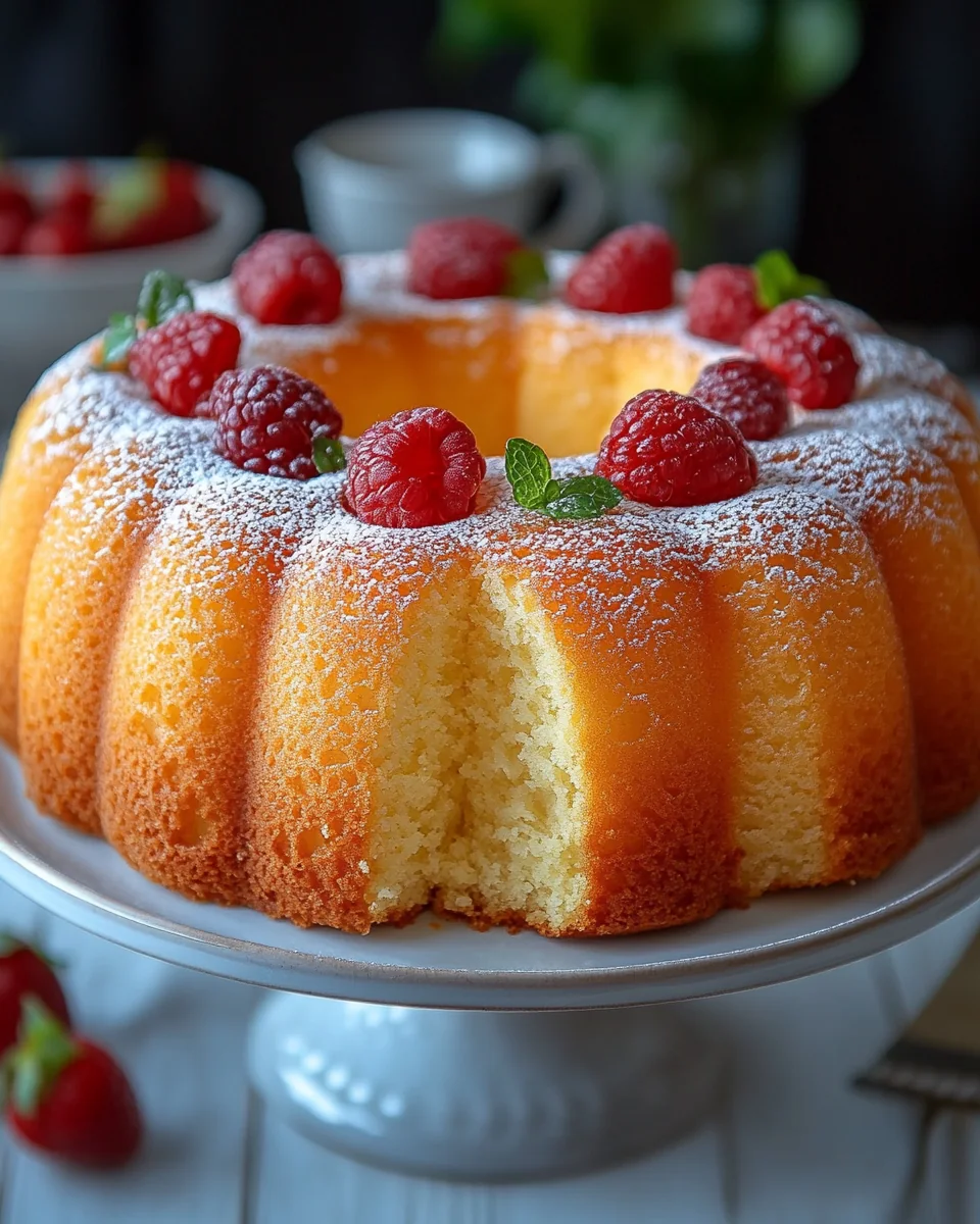 Simple Vanilla Pound Cake Recipe - additional image