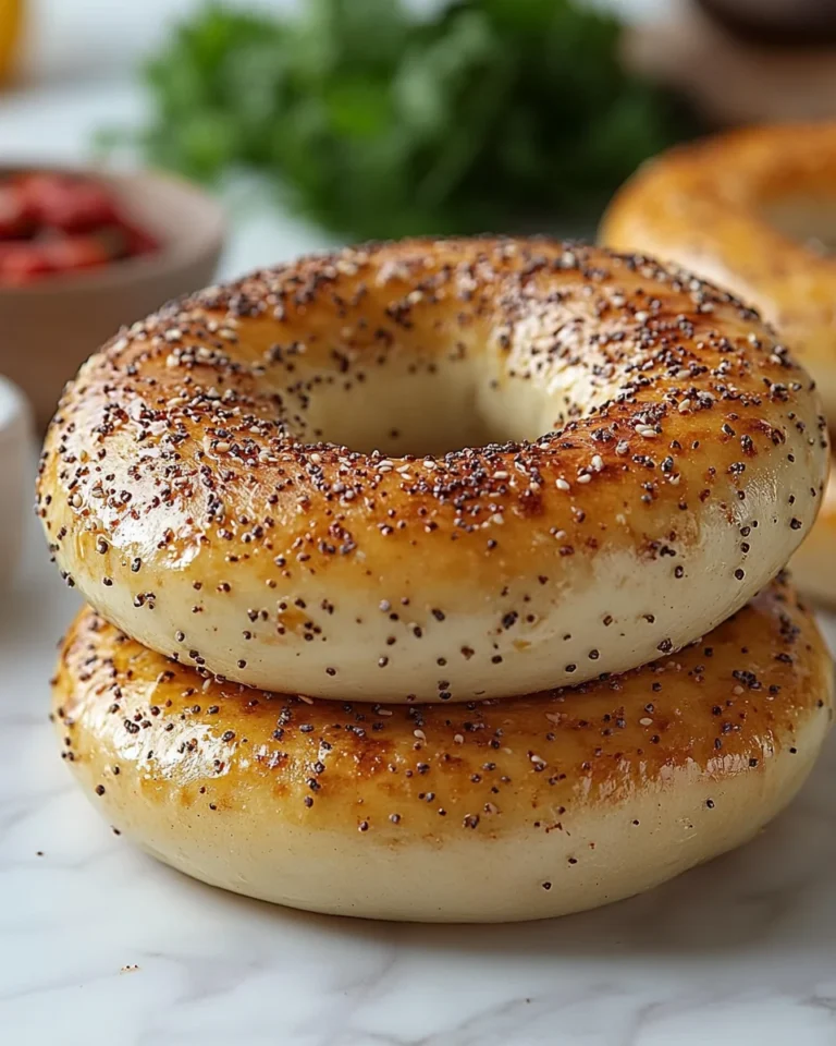 Simple Homemade Egg Bagels Recipe
