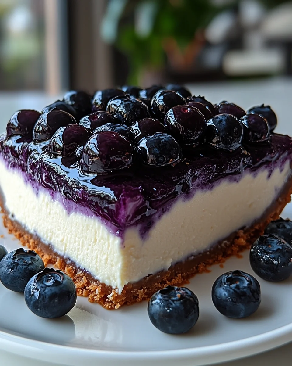 Delicious Fresh Blueberry Cheesecake Recipe - additional image