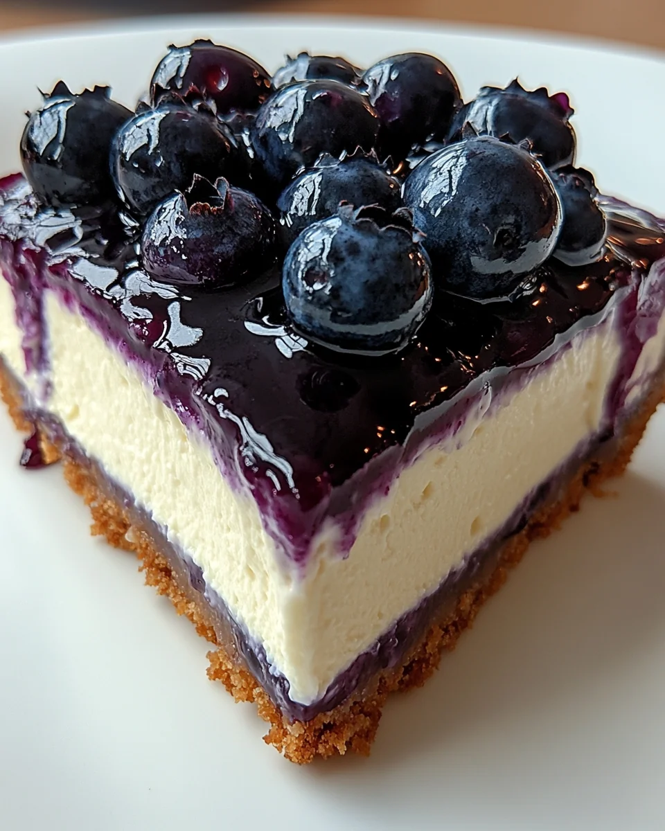 Delicious Fresh Blueberry Cheesecake Recipe - additional image