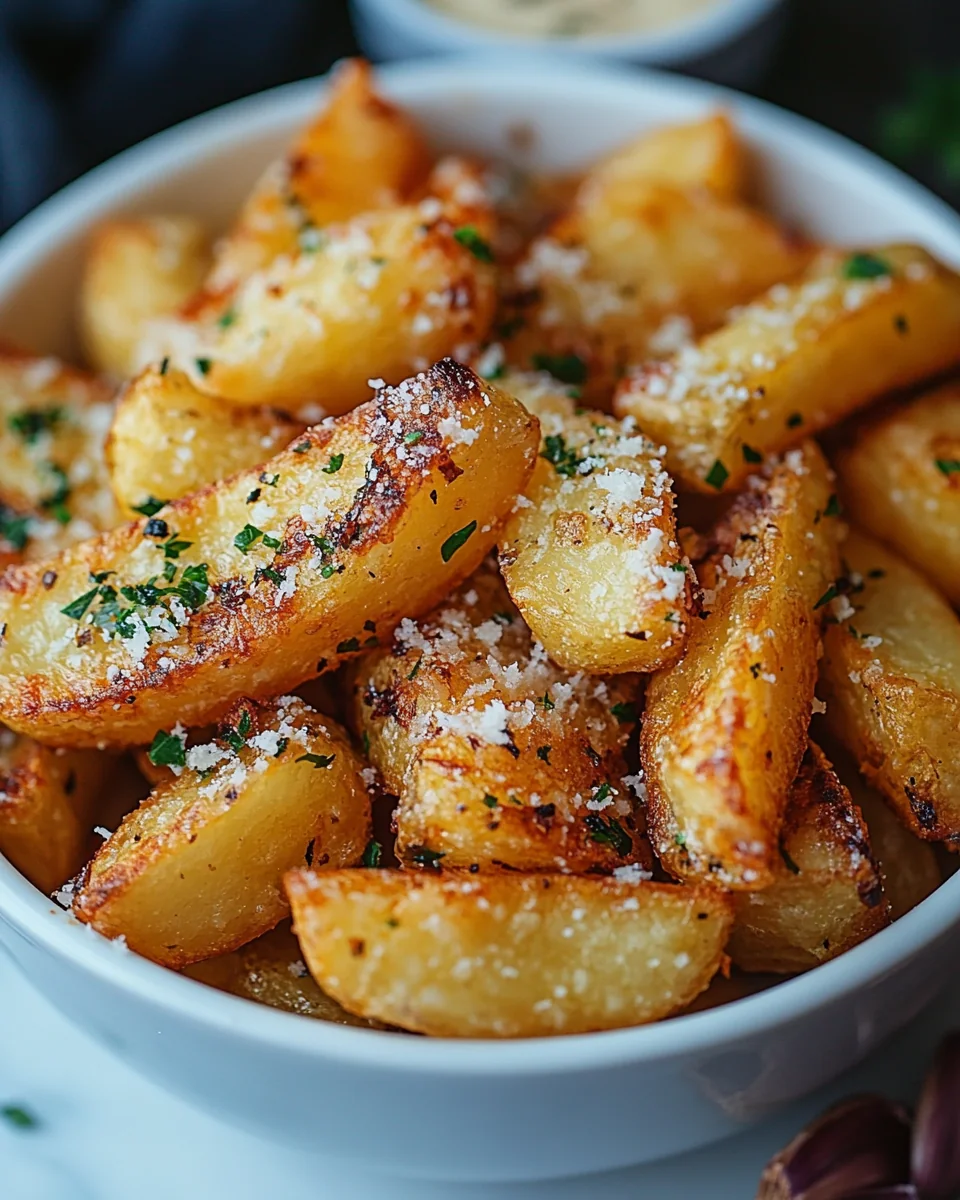 Simple Garlic Parmesan Fries - additional image