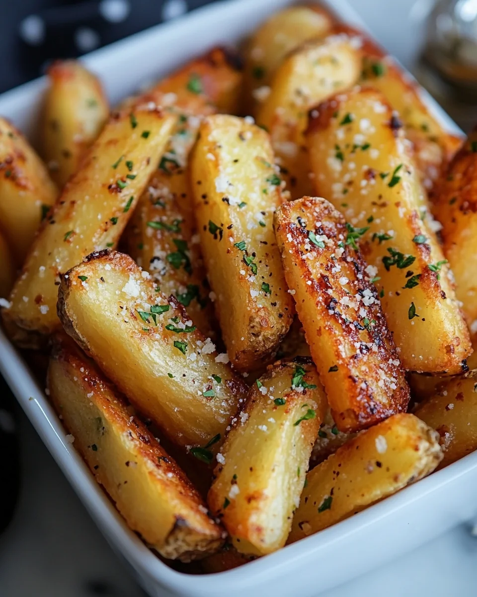 Simple Garlic Parmesan Fries - additional image