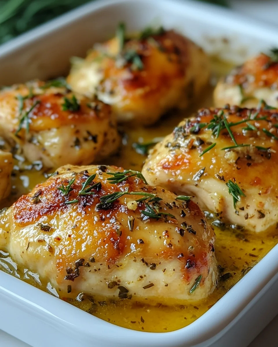 Garlic Butter Roasted Chicken For A Cozy Dinner - additional image