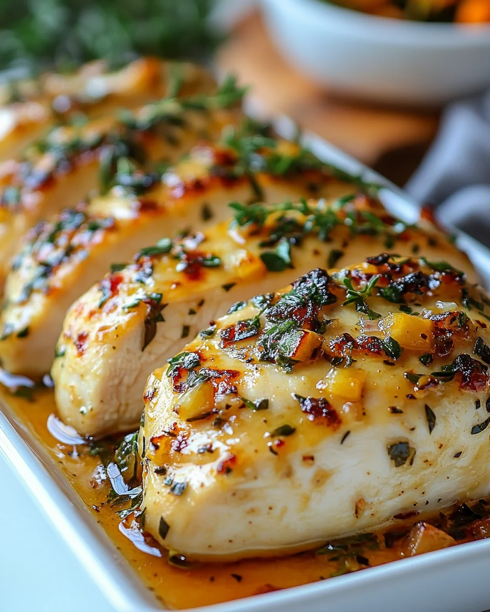 Garlic Butter Oven-Baked Chicken Breast Recipe - additional image