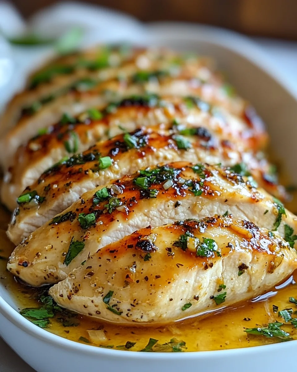 Garlic Butter Oven-Baked Chicken Breast Recipe - additional image