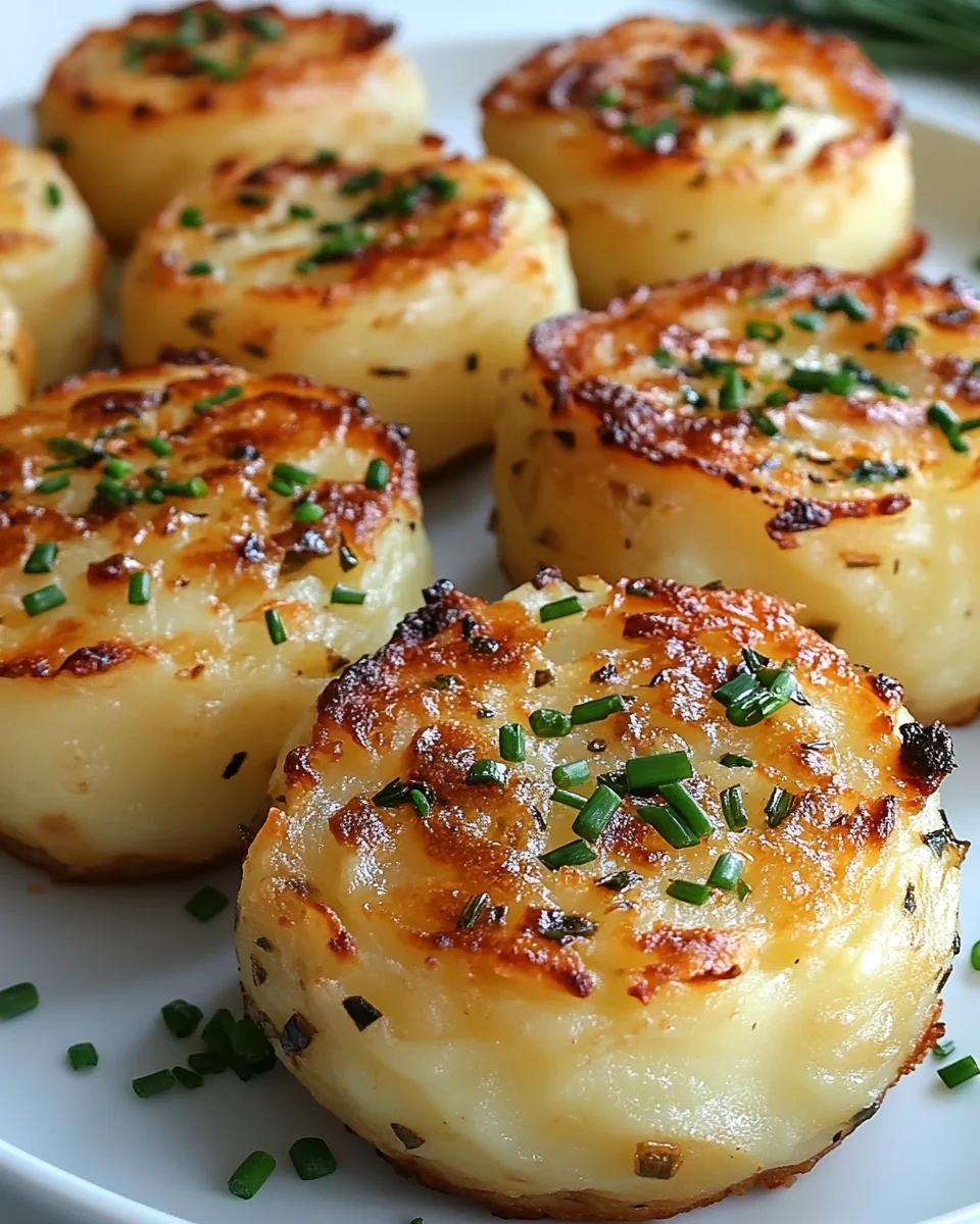 Savory Garlic Chive Mashed Potato Puffs - additional image
