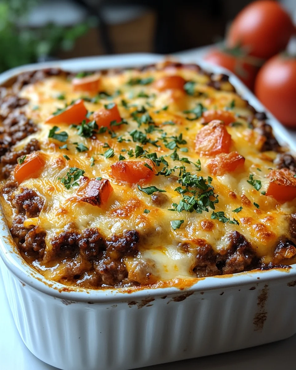 Homemade Hamburger Casserole: A Classic Comfort Meal - additional image