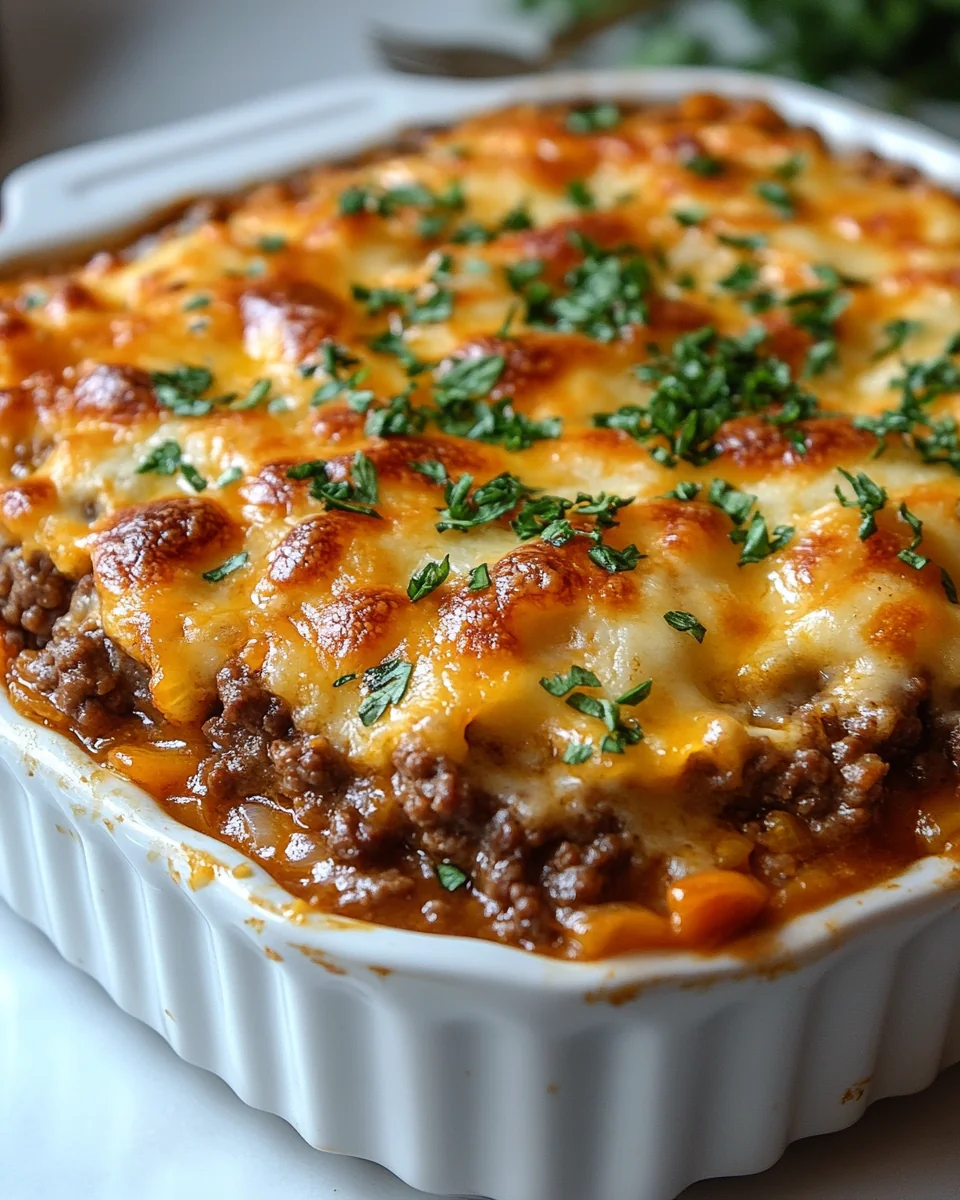 Homemade Hamburger Casserole: A Classic Comfort Meal - additional image