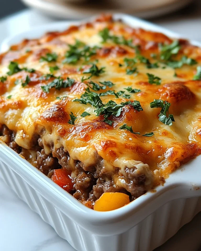 Homemade Hamburger Casserole: A Classic Comfort Meal