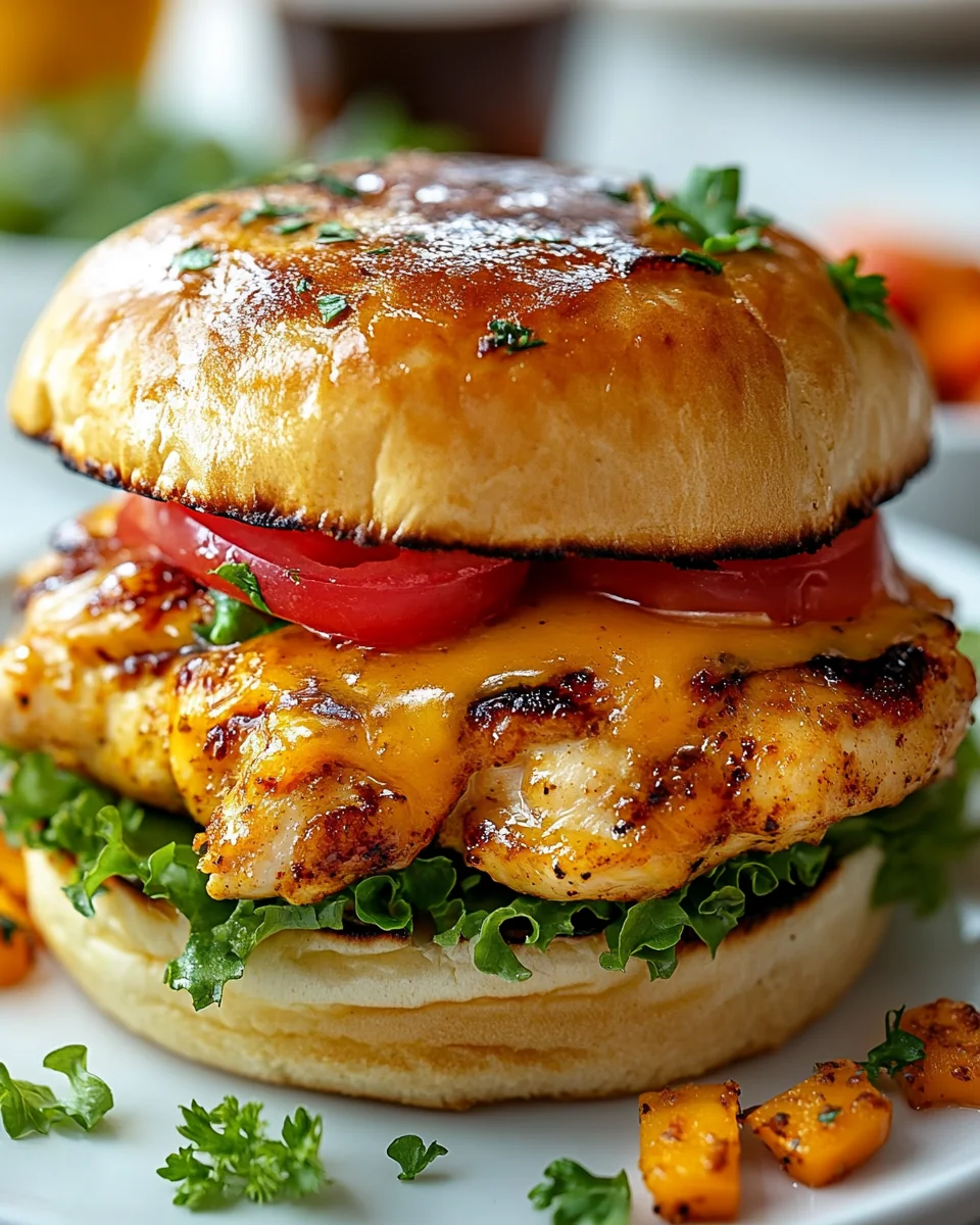 Savory Honey Pepper Pimento Chicken Sandwich - additional image