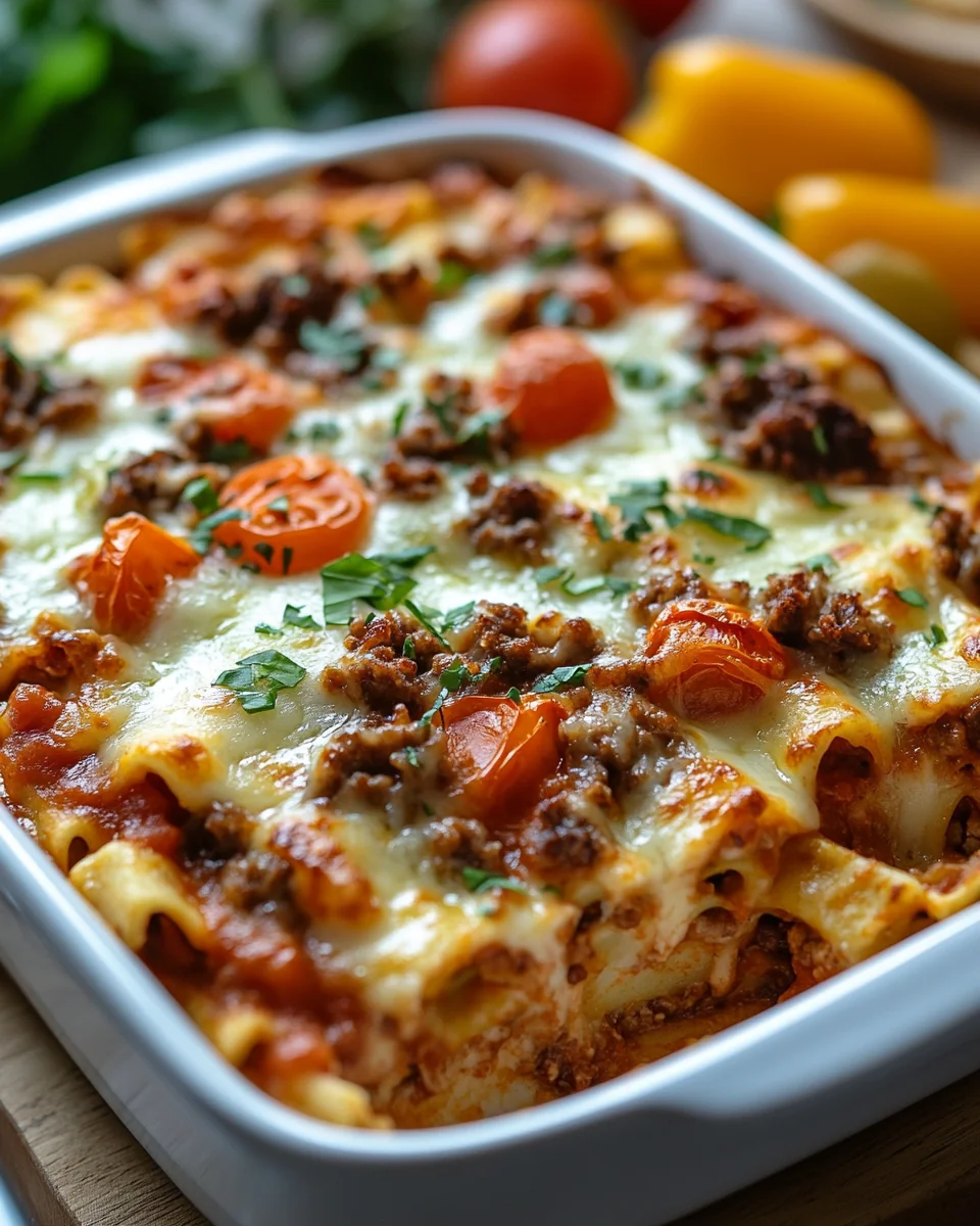Classic Johnny Marzetti Casserole for Cozy Nights - additional image