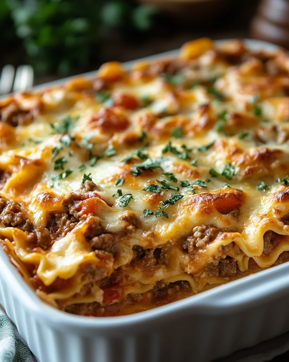 Classic Johnny Marzetti Casserole for Cozy Nights - additional image