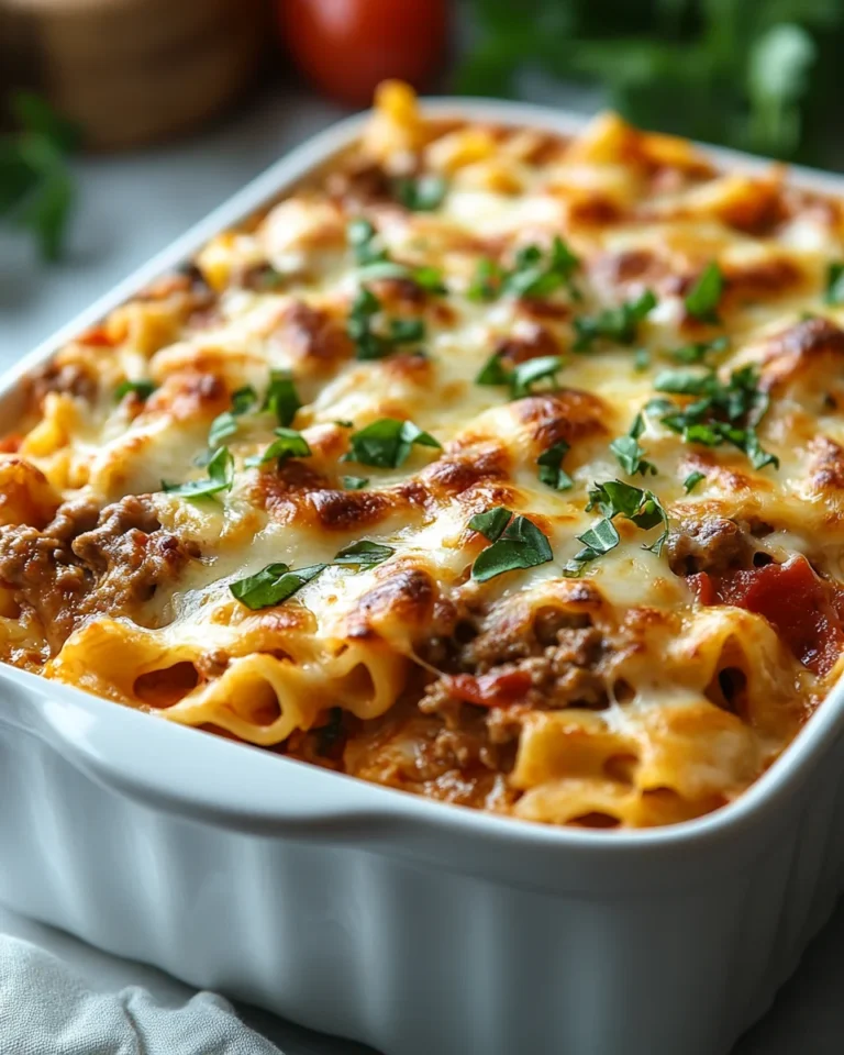 Classic Johnny Marzetti Casserole for Cozy Nights