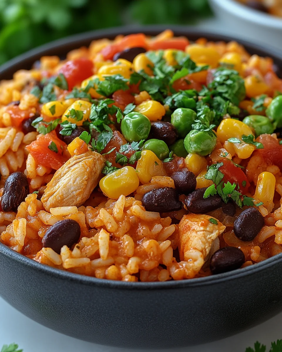 Creamy Mexican Chicken and Rice Casserole - additional image