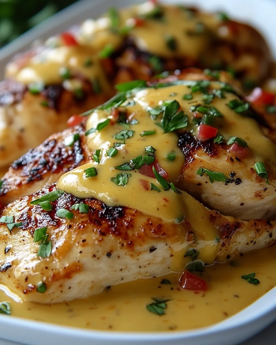 Savory Mexican Chicken with Creamy Cheese Sauce - additional image