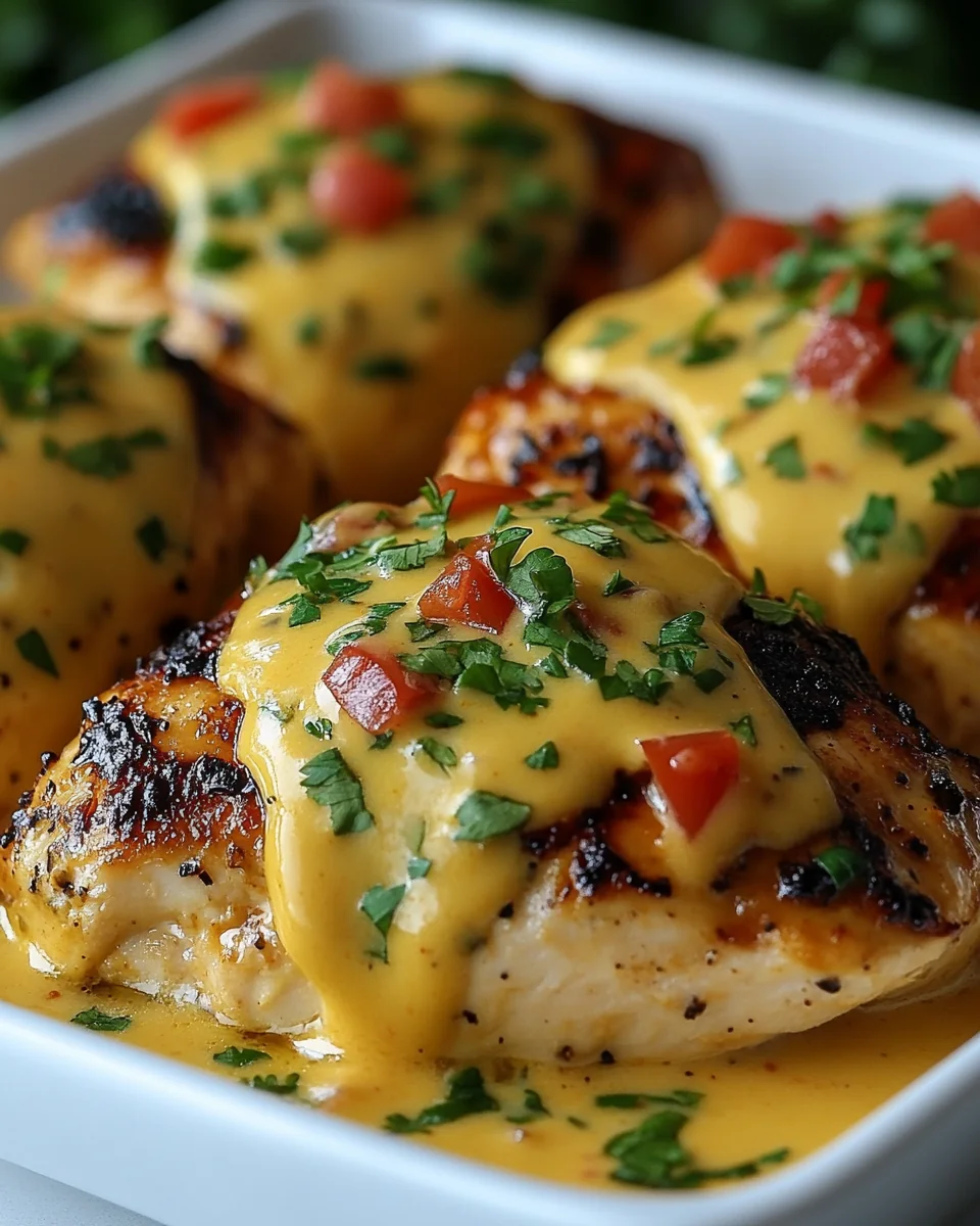 Savory Mexican Chicken with Creamy Cheese Sauce - additional image