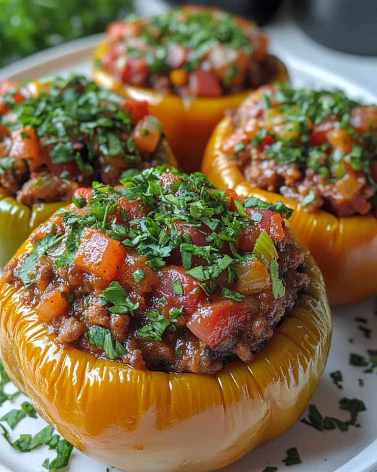 Delicious Mexican Stuffed Peppers with Homemade Ranchero Sauce
