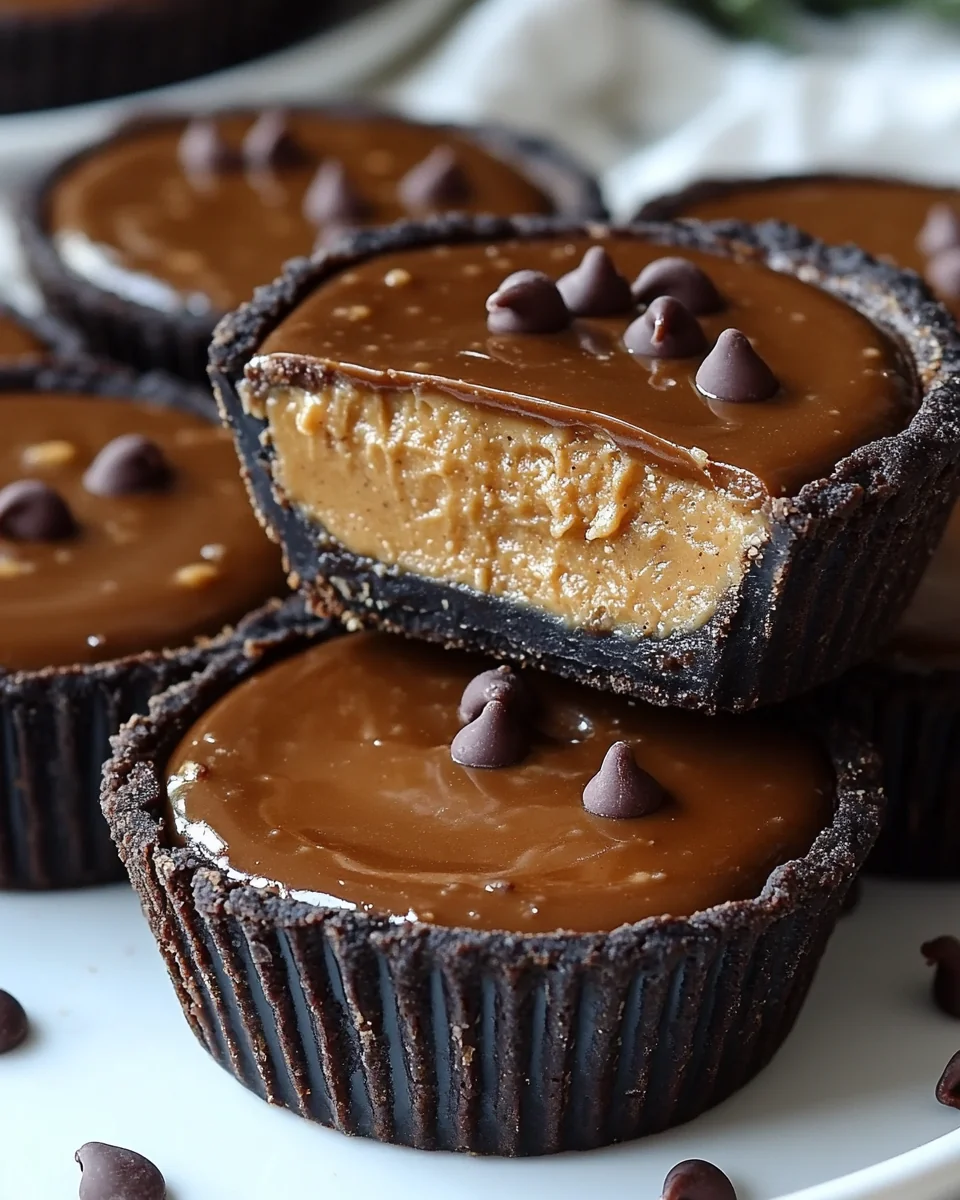 Delicious Mini Chocolate Peanut Butter Pies - additional image
