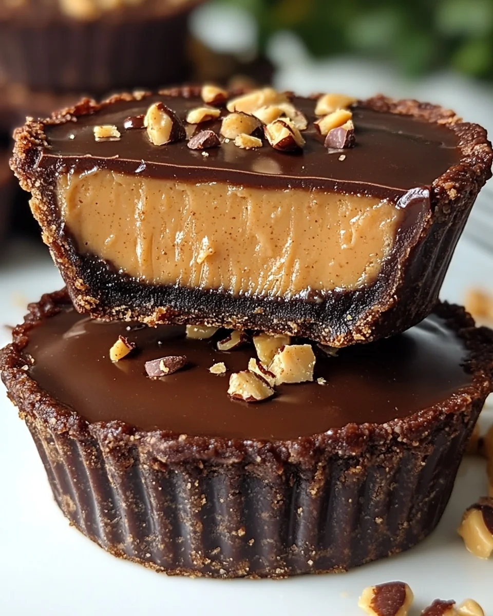 Delicious Mini Chocolate Peanut Butter Pies - additional image