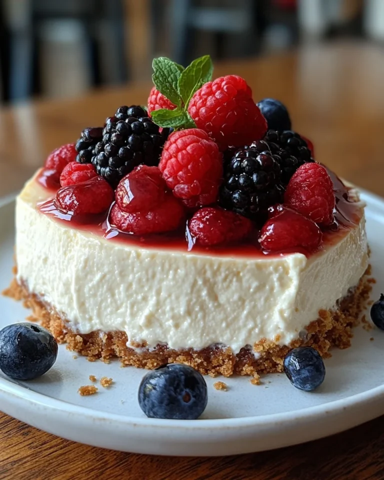 No-Bake Cheesecake: A Simple, Creamy, and Delicious Treat