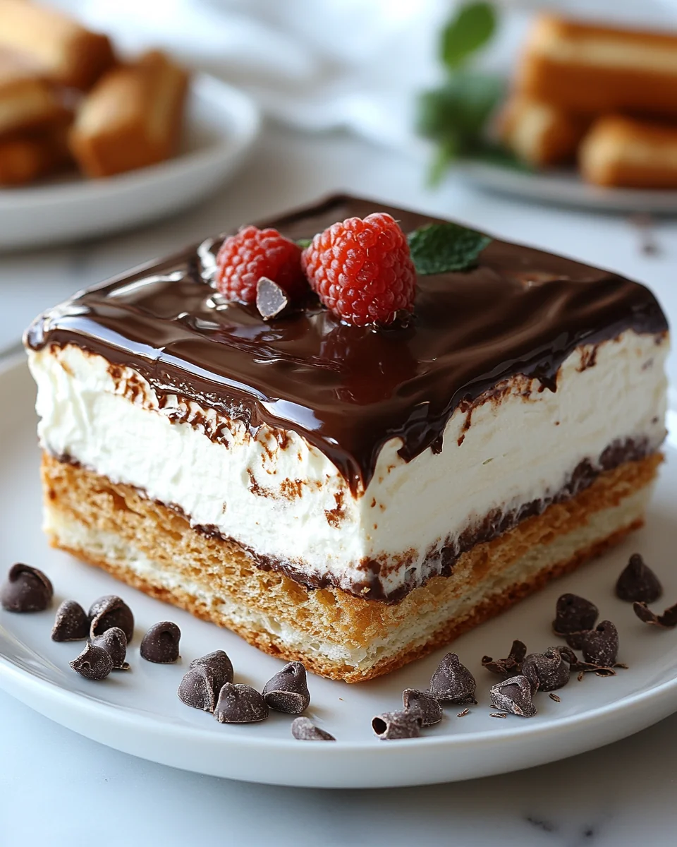 No-Bake Chocolate Eclair Cake That’s Simple and Delicious - additional image