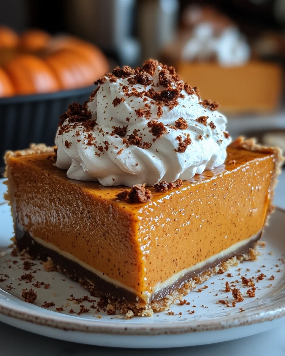 Simple No-Bake Pumpkin Pie - additional image