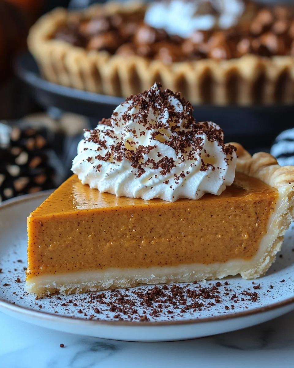 Simple No-Bake Pumpkin Pie - additional image
