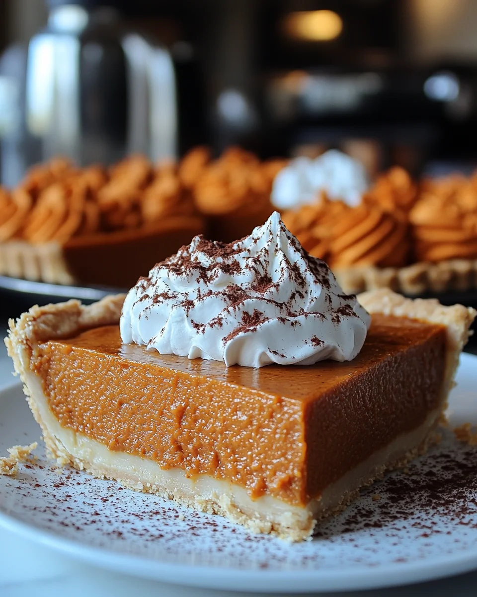 Simple No-Bake Pumpkin Pie - additional image