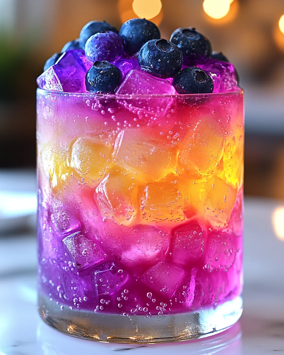 Refreshing Northern Lights Glow Punch Recipe - additional image