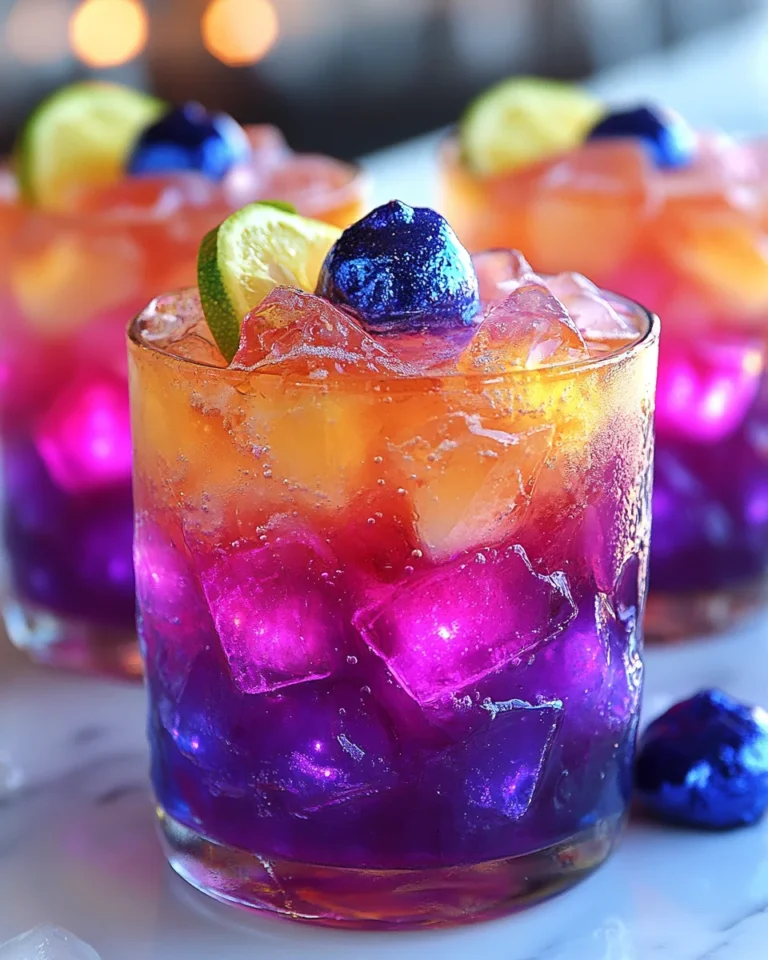 Refreshing Northern Lights Glow Punch Recipe
