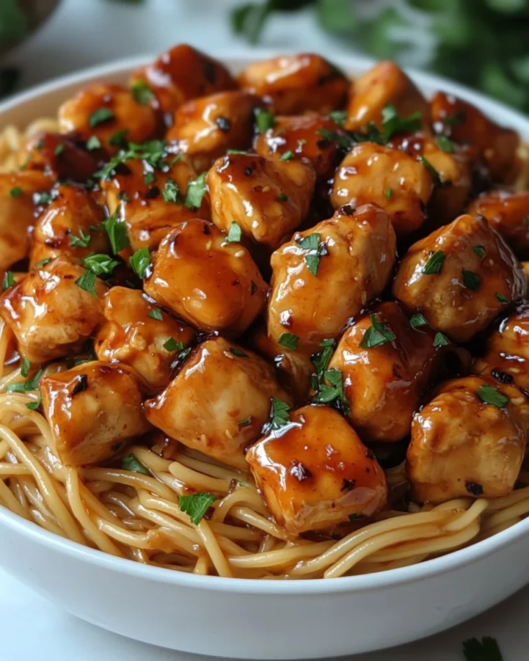 One-Pot Honey Garlic Chicken and Noodles Made Simple