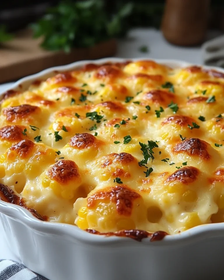 Delicious Creamy Corn Bake for a Cozy Night