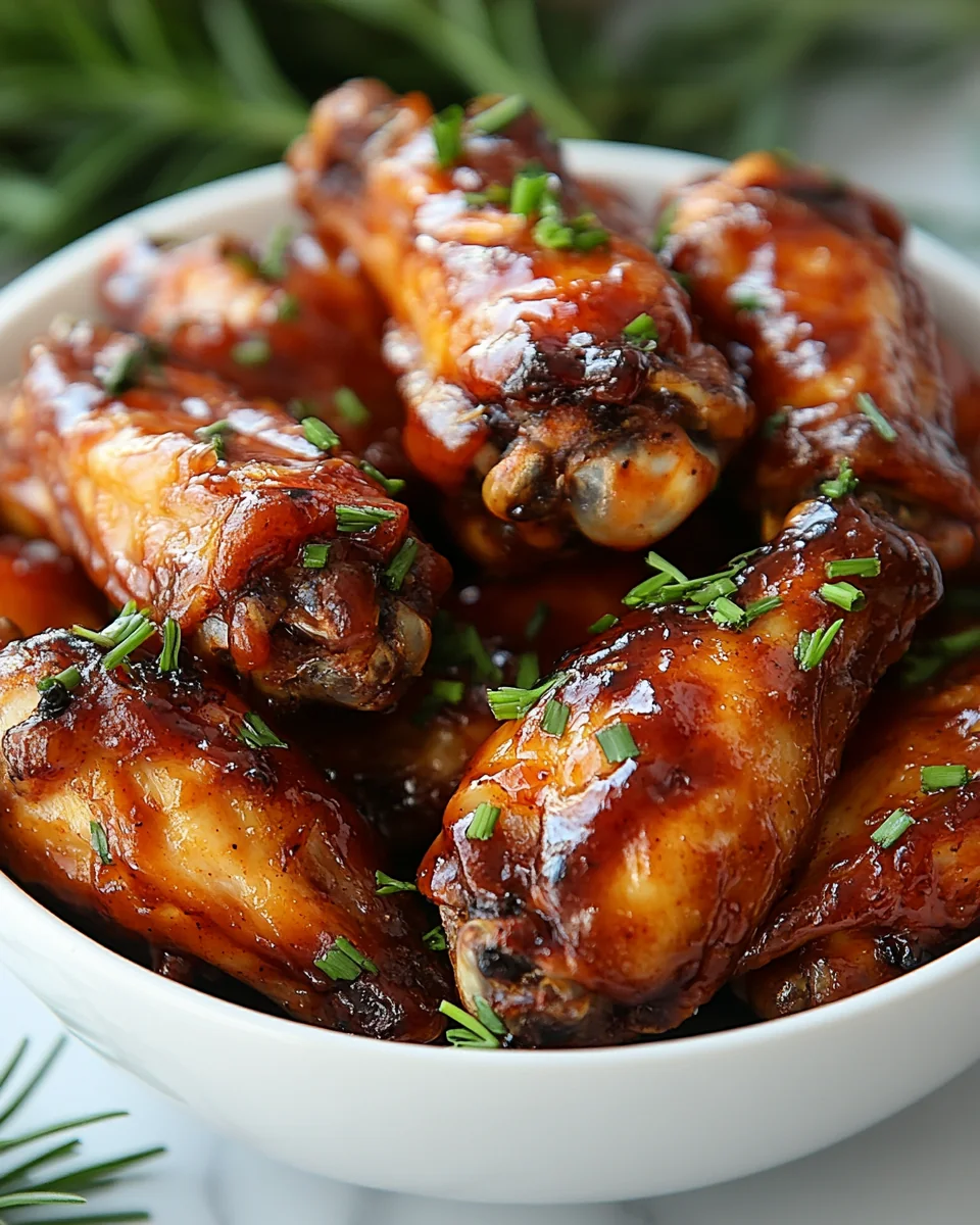 Oven-Baked BBQ Chicken Wings That Are Crispy and Delicious - additional image