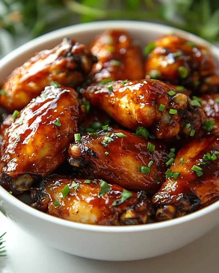 Oven-Baked BBQ Chicken Wings That Are Crispy and Delicious