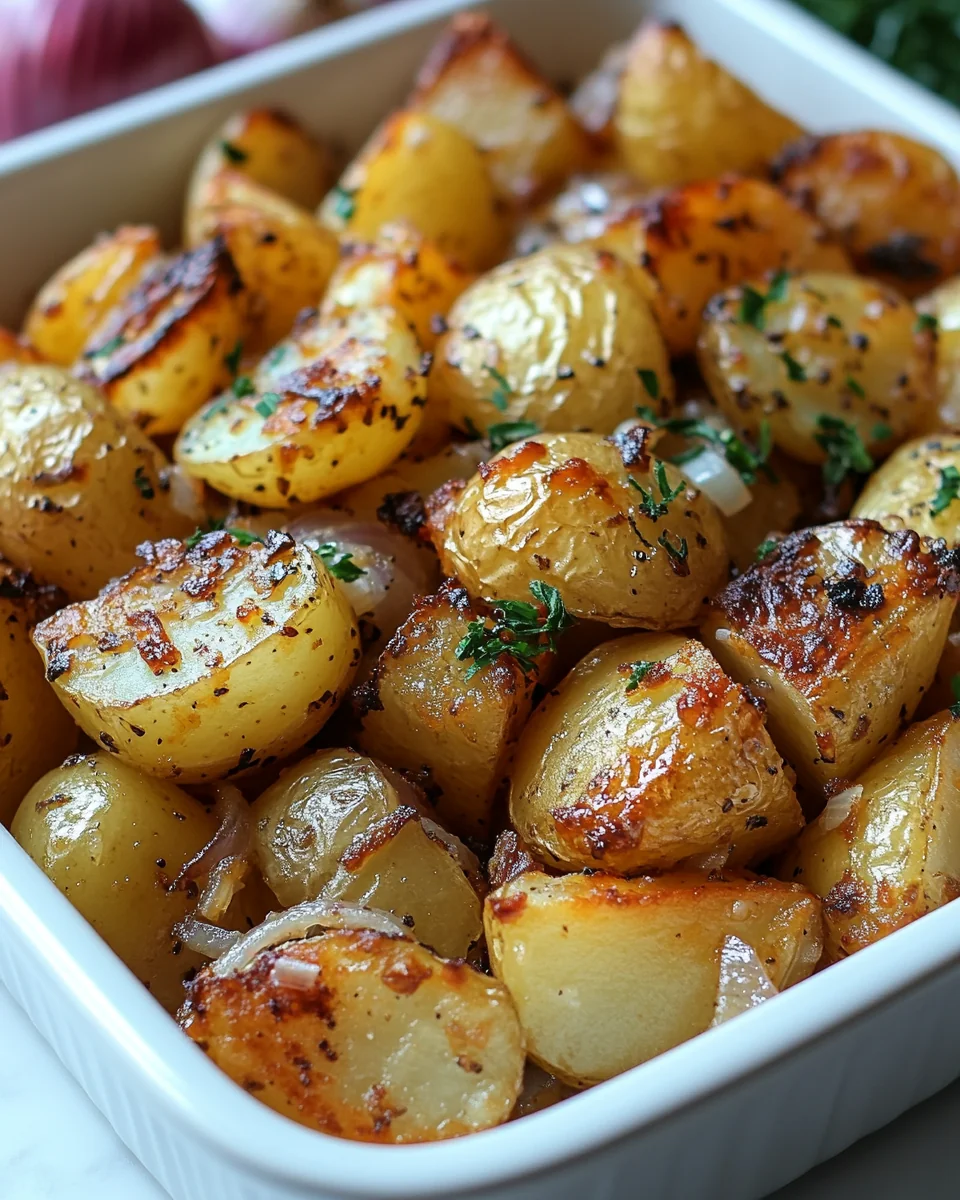 Crispy Oven-Fried Potatoes and Onions - additional image