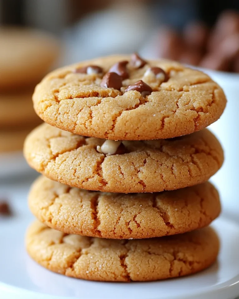 Classic Homemade Peanut Butter Cookies