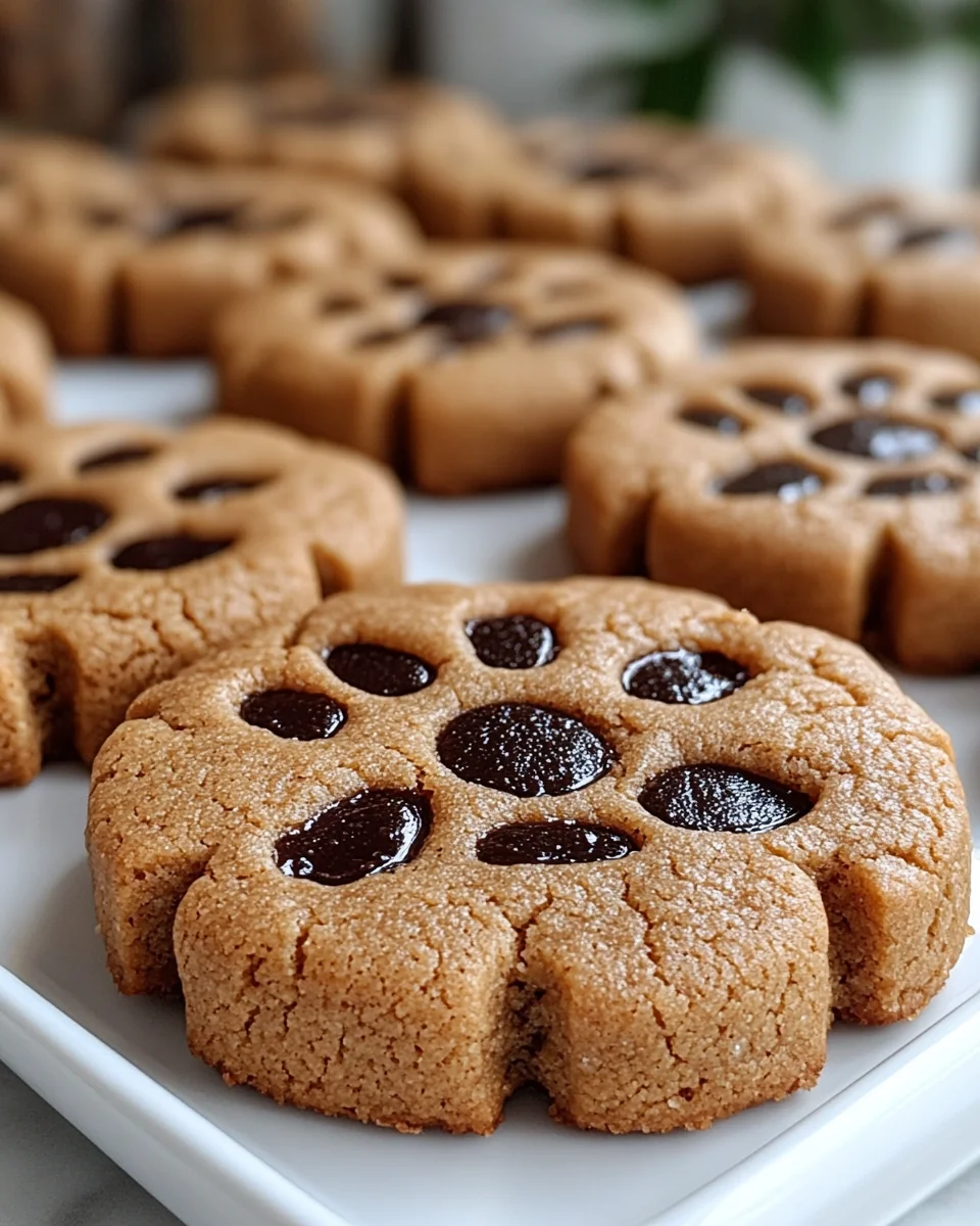 Classic Peanut Butter Paw Print Cookies - additional image