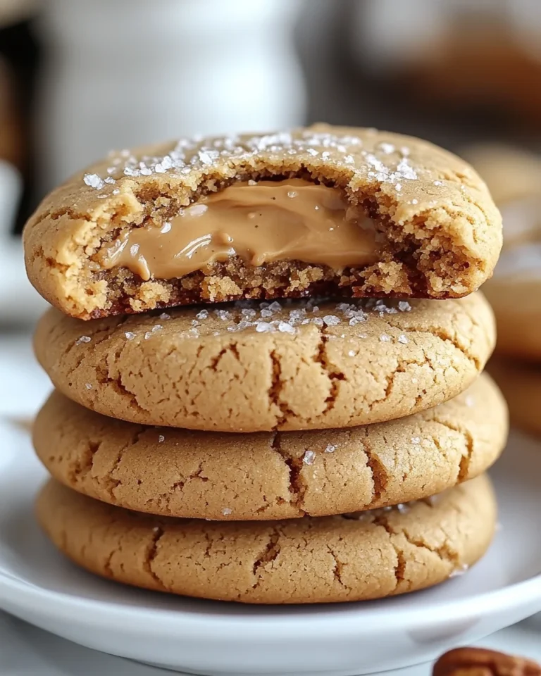 Delicious Peanut Butter Stuffed Cookies