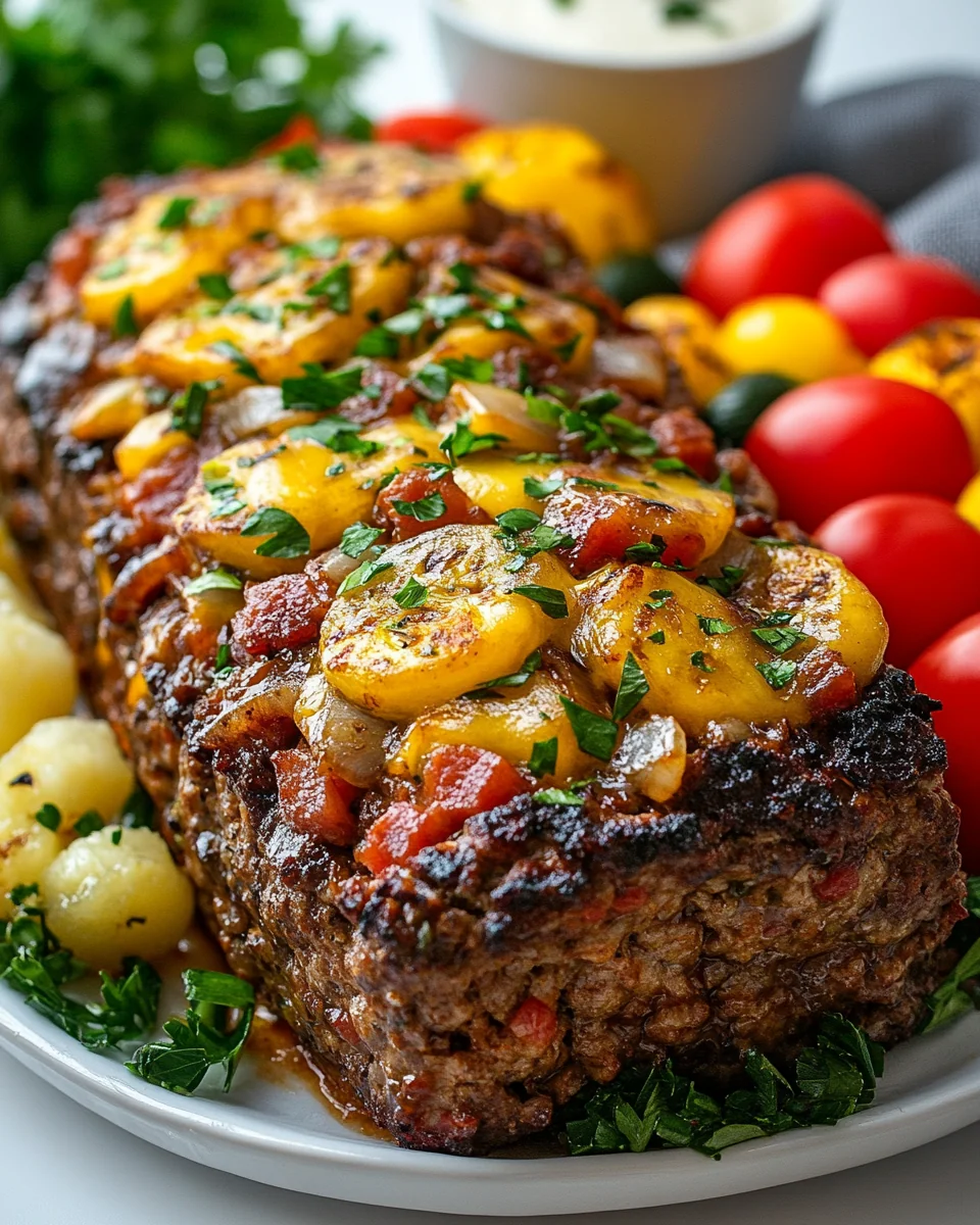 Classic Philly Cheesesteak Meatloaf Recipe - additional image