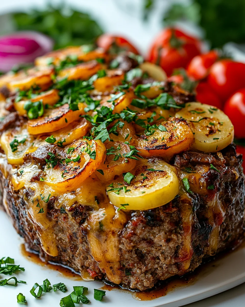 Classic Philly Cheesesteak Meatloaf Recipe - additional image