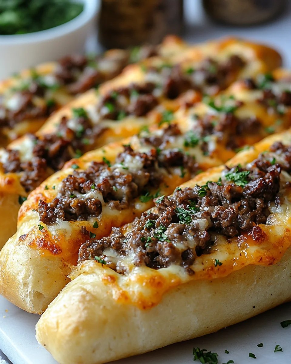 Philly Cheesesteak Stuffed Cheesy Breadsticks Recipe - additional image