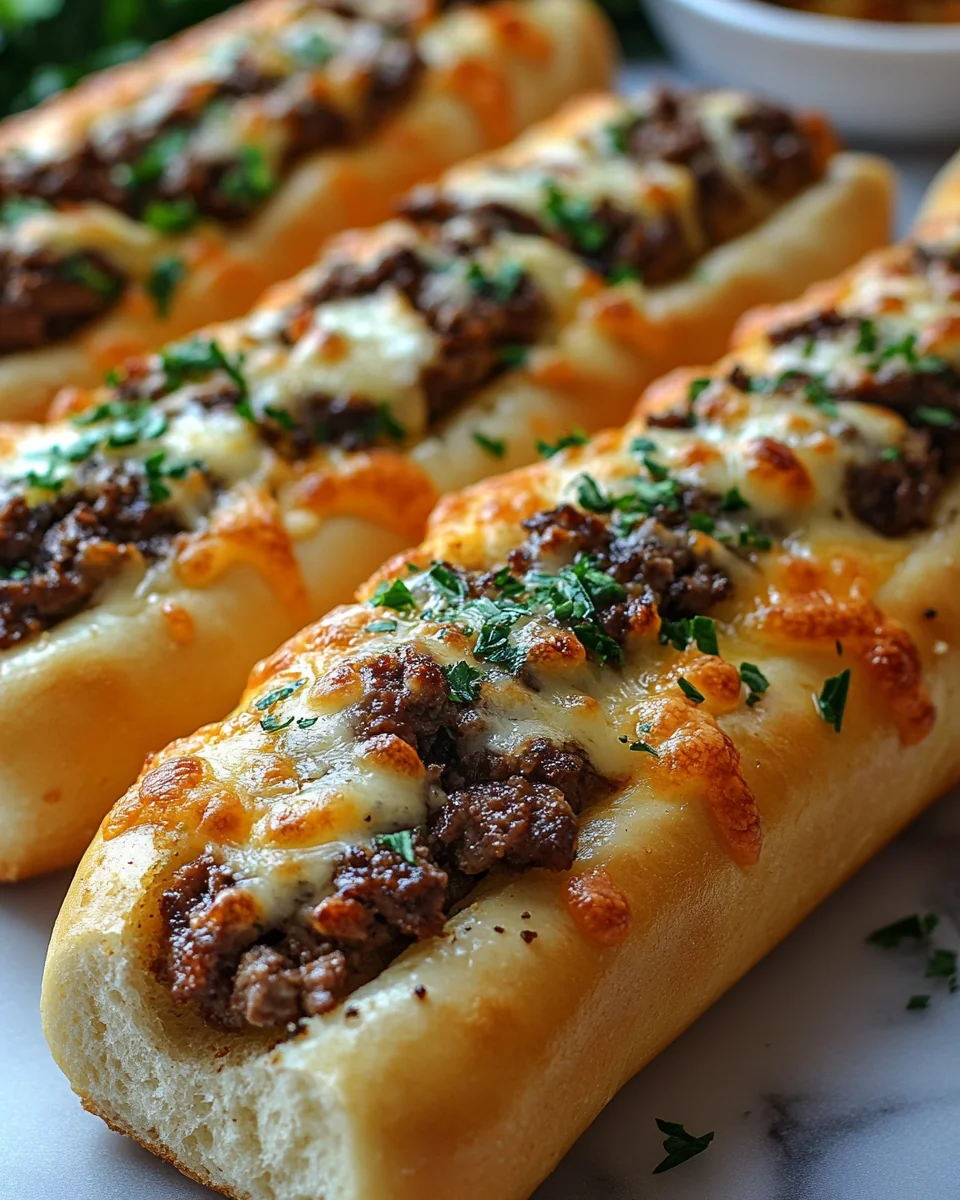 Philly Cheesesteak Stuffed Cheesy Breadsticks Recipe - additional image
