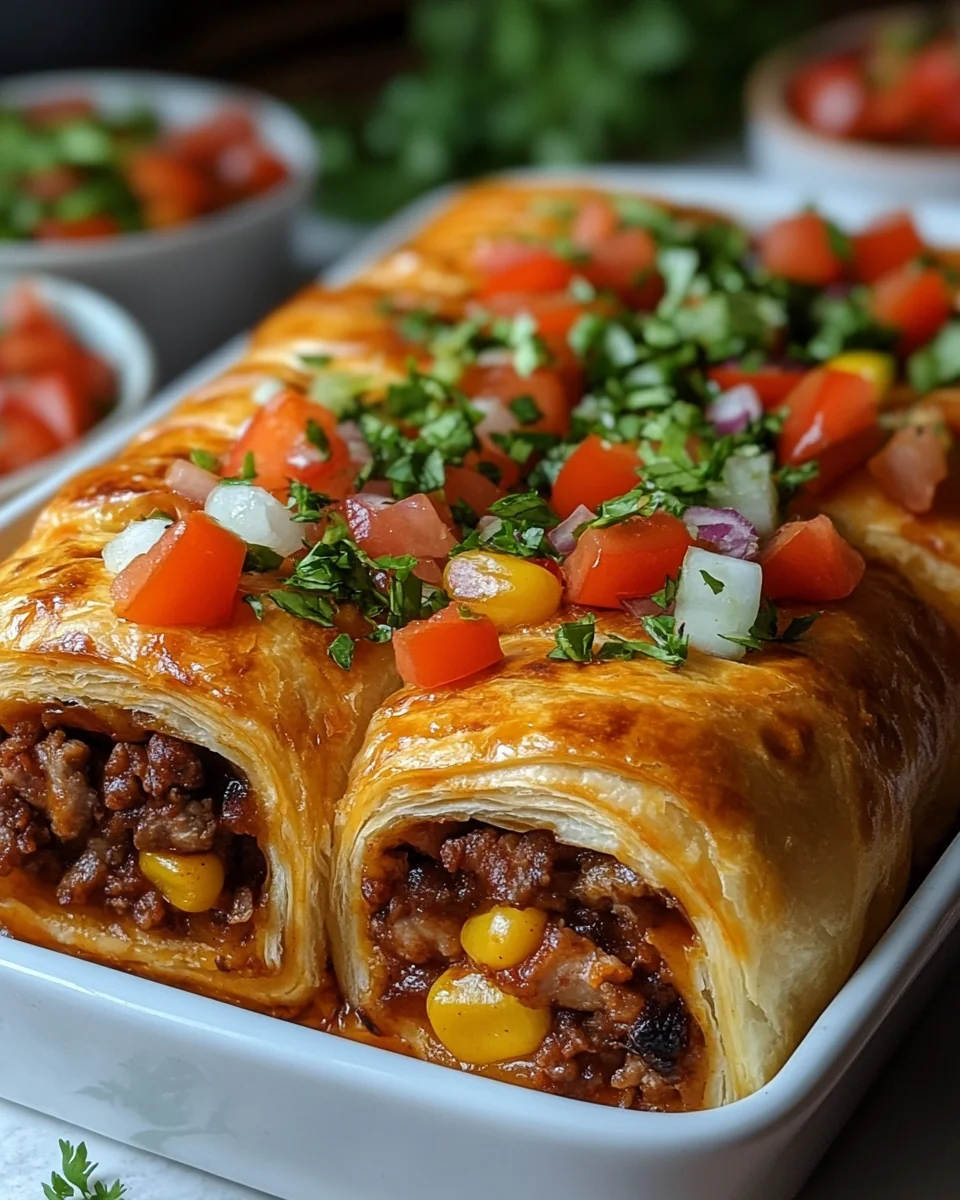 Savory Crescent Roll Taco Bake Made Simple - additional image